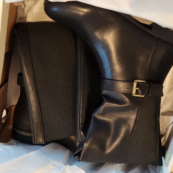 New. STYLE&CO- Mixed media boot 👢 - Picture 4 of 4